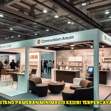 stand pameran minimalis kediri terpercaya